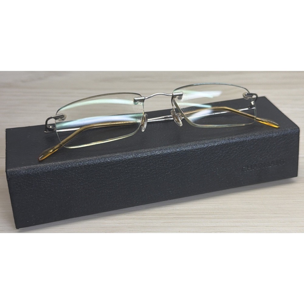 Vintage Flexton Select 130078 140 Reader Glasses Silver & Tan